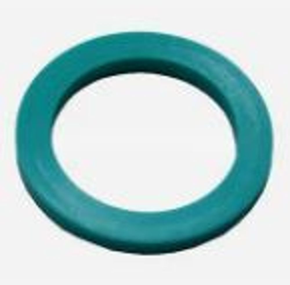 Кольцо уплотнительное Silicon 24 мм. зеленое плоское  арт.3314005900