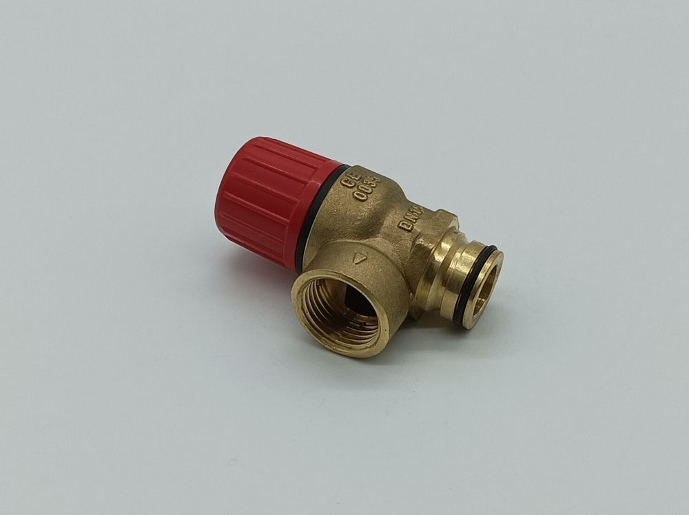 Предохранительный клапан 3бар Baxi/Ferroli/Protherm/Viesmann латунь E.C.A. под клипсу  арт. 65103222